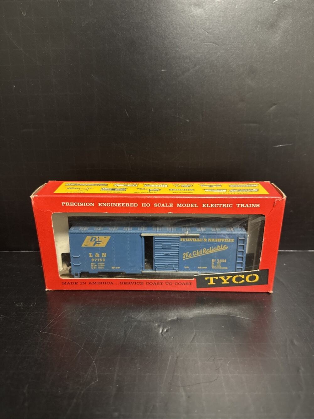 Tyco T311K Louisville Nashville L&N 97158 Box Car USA Vintage 1950’s